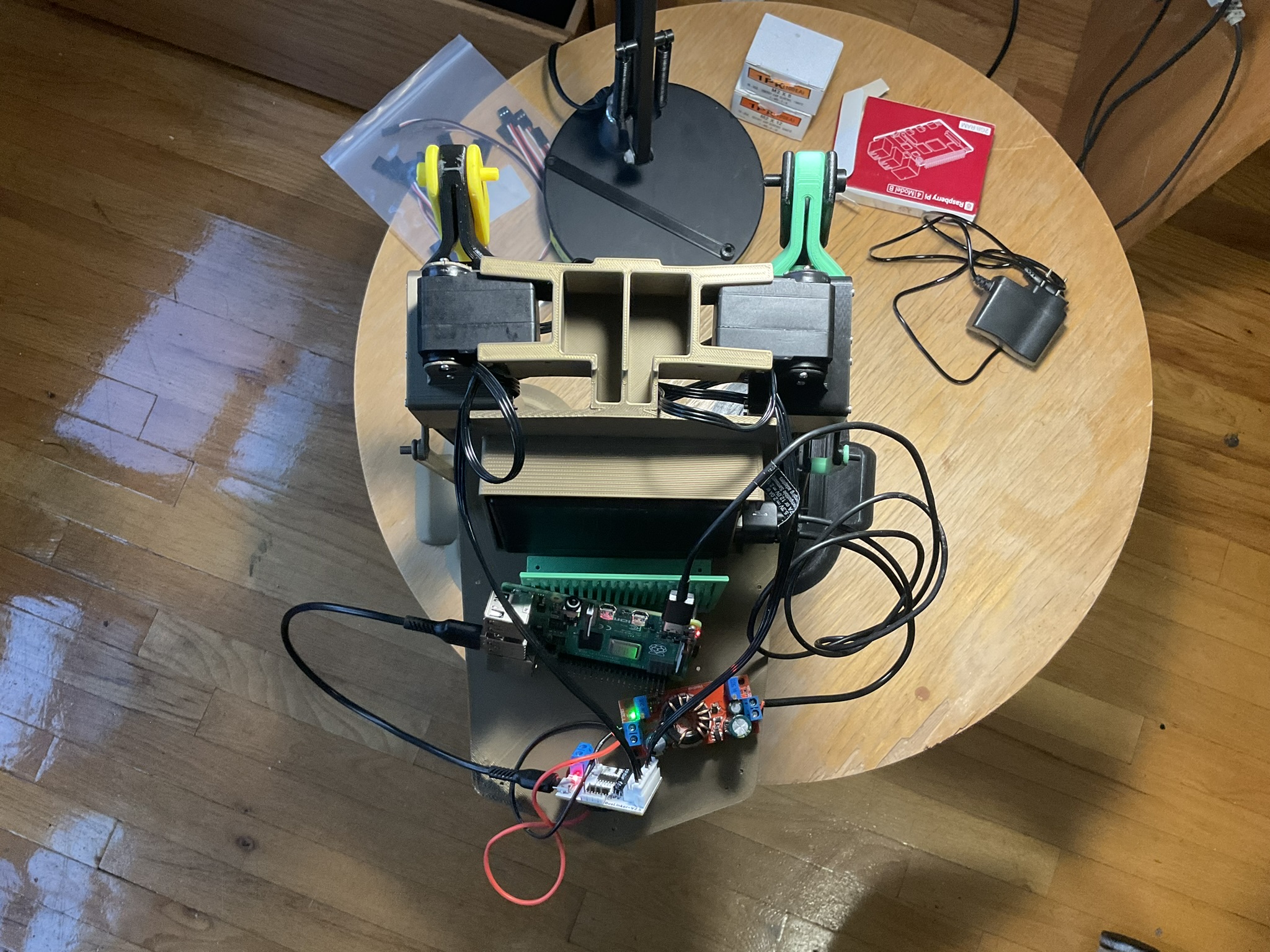 First Fully Assembled Robot 7